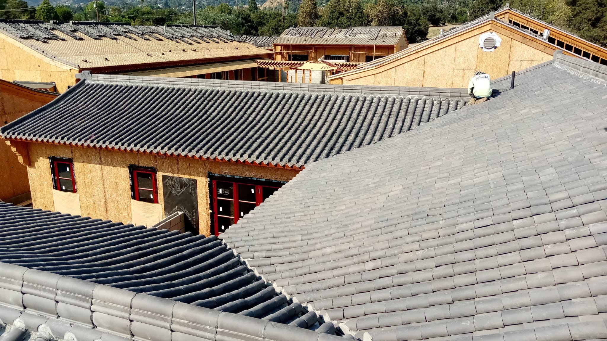 Tile Roofing And Underlayment